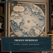Elvorain™ Pearl Archipelago Map Art Print